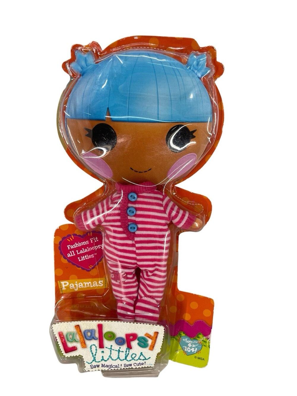NEW Lalaloopsy Littles Pajamas OUTFIT Striped PJs
